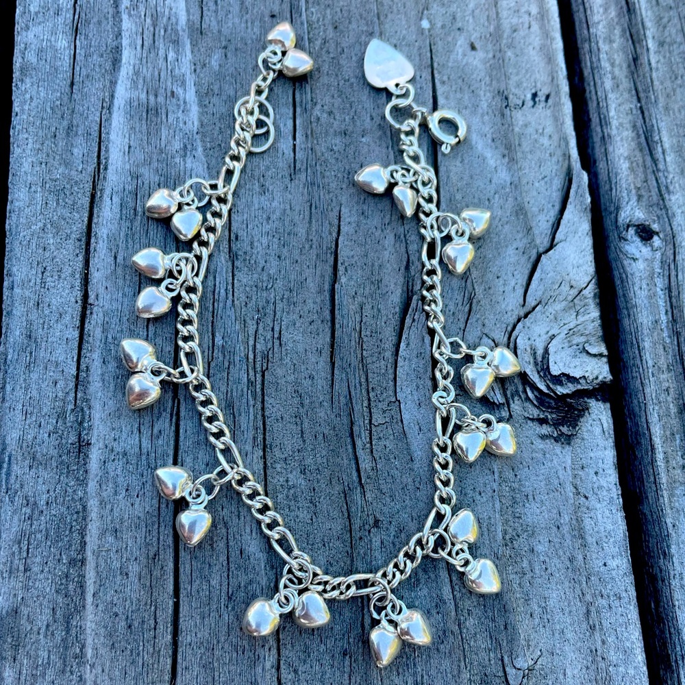 Silver Heart Bracelet